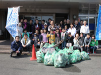 清掃活動（クリーンアップ）写真１